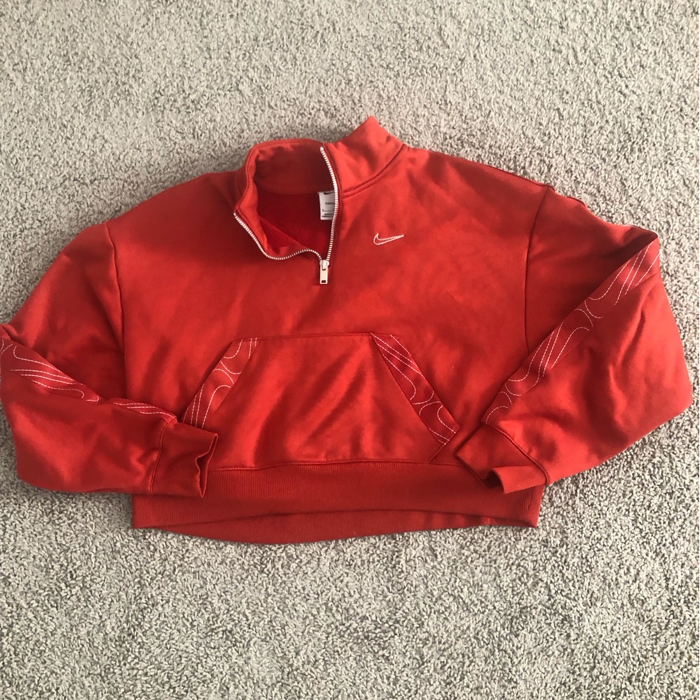 Nike Therma Fit Crop Quarter Zip